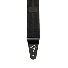 Fender X Wrangler Denim Guitar Straps, Washed Black
