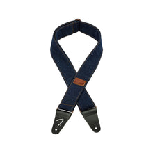 Fender X Wrangler Denim Guitar Straps, Dark Indigo