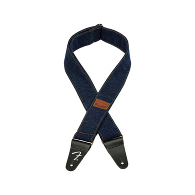 Fender X Wrangler Denim Guitar Straps, Dark Indigo