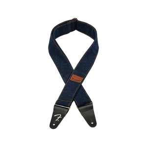 Fender X Wrangler Denim Guitar Straps, Dark Indigo