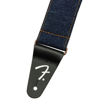 Fender X Wrangler Denim Guitar Straps, Dark Indigo