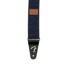 Fender X Wrangler Denim Guitar Straps, Dark Indigo