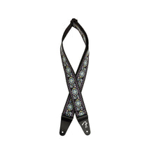 Fender Pasadena Woven Guitar Strap, Blue Lotus