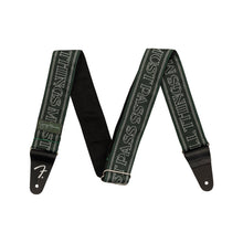 Fender George Harrison All Things Logo Guitar Strap, Green
