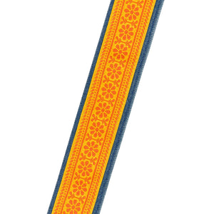 Fender George Harrison Dark Horse Floral Guitar Strap