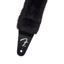 Fender Poodle Plush Guitar Strap, Black
