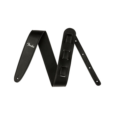 Fender Vegan Leather Guitar Strap, Black
