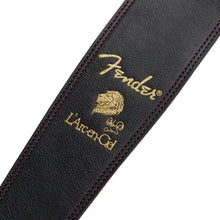 Fender Ken Signature Guitar Strap, Black & Red