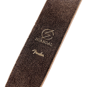 Fender Scandal Signature Guitar Strap, Brown