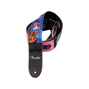 Fender Art Canvas FACE Guitar Strap