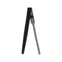 Fender 2inch Reversible Suede Guitar Strap, Black/Gray