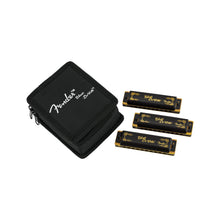 [PREORDER] Fender Blues DeVille Harmonicas w/Case, 3-Pack