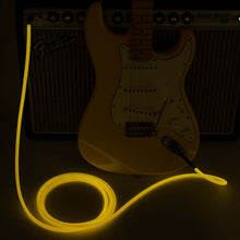 Fender 10 FT Professional Series Glow in the Dark Instrument Cable, Orange
