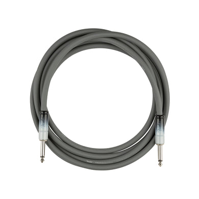 Fender Ombr� Series Instrument Cable, 10 ft Straight/Straight, Silver Smoke