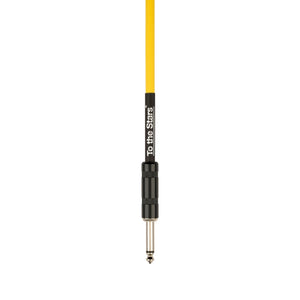 Fender Tom DeLonge To The Stars 10ft Instrument Cable, Graffiti Yellow