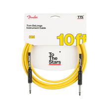 Fender Tom DeLonge To The Stars 10ft Instrument Cable, Graffiti Yellow