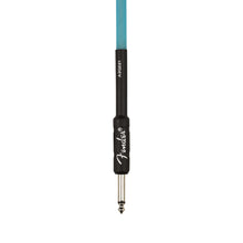 Fender 18.6 FT Professional Series Glow in the Dark Instrument Cable, Blue