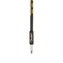 Fender Professional Series Instrument Cable, 18.6inch Straight/Straight, Woodland Camo