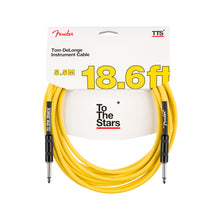 Fender Tom DeLonge To The Stars 18.6ft Instrument Cable, Graffiti Yellow