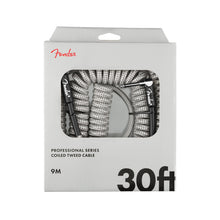 Fender Professional Coil Guitar Cable, White Tweed, 30ft