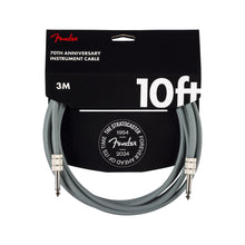 Fender 70th Anniversary Guitar Cable, 10FT, Gray