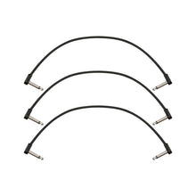 Fender Blockchain 12inch Patch Cable Kit, Right Angle to Right Angle, 3-Pack