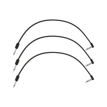 Fender Blockchain 16inch Patch Cable Kit, Straight to Right Angle, 3-Pack
