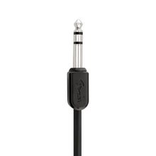 Fender Blockchain 16inch Stereo Cable, Straight/Right Angle