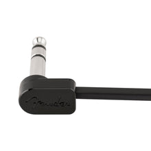 Fender Blockchain 16inch Stereo Cable, Straight/Right Angle