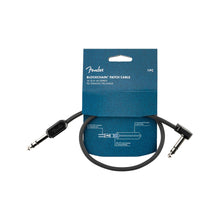 Fender Blockchain 16inch Stereo Cable, Straight/Right Angle