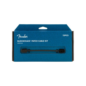 Fender Blockchain Patch Cable Kit, Medium, Black