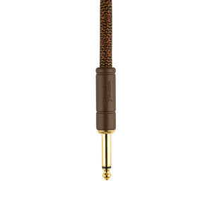 Fender Paramount Acoustic Instrument Cable, 10 ft, Brown