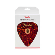 Fender 351 Guitar Wall Hanger, Tortoiseshell Mahogany