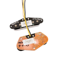 [PREORDER] Fender Custom Shop 55/56 Whiteguard Telecaster Pickup Set, Black/Chrome