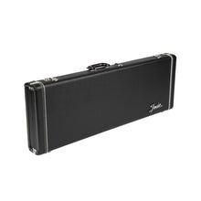 Fender Deluxe Strat/Tele Guitar Case, Black w/ Orange Plush Interior