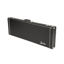 Fender Deluxe Strat/Tele Guitar Case, Black w/ Orange Plush Interior