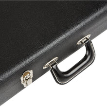Fender Deluxe Strat/Tele Guitar Case, Black w/ Orange Plush Interior