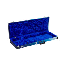 Fender Deluxe Ombré Stratocaster/Telecaster Guitar Case, Belair Blue