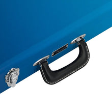 Fender Deluxe Ombré Stratocaster/Telecaster Guitar Case, Belair Blue