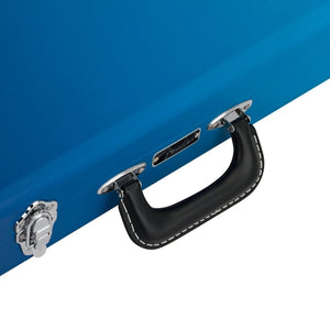Fender Deluxe Ombré Stratocaster/Telecaster Guitar Case, Belair Blue
