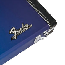 Fender Deluxe Ombré Stratocaster/Telecaster Guitar Case, Belair Blue