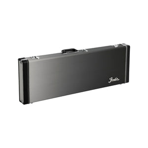 Fender Deluxe Ombré Stratocaster/Telecaster Guitar Case, Silver Smoke