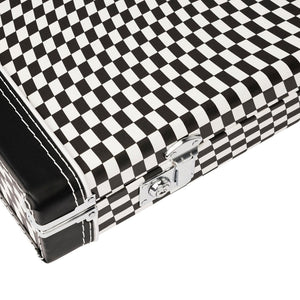Fender Classic Series Strat/Tele Case, Wavy Checkerboard