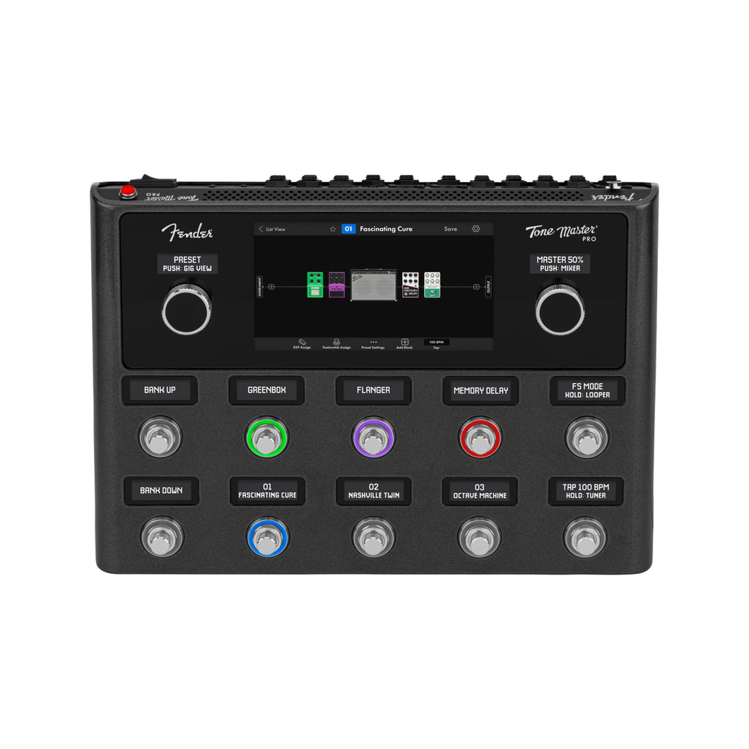 [PREORDER] Fender Tone Master Pro Multi-effects Guitar Processor, UK Plug