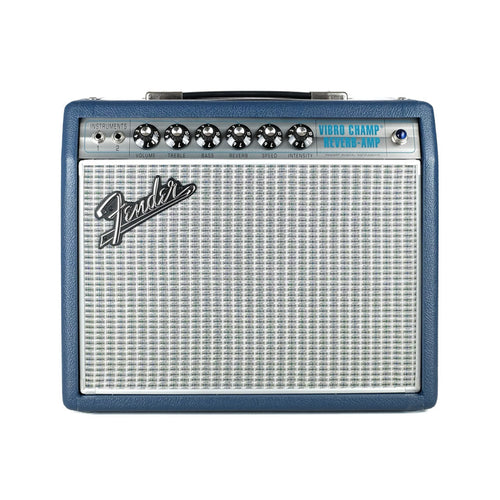 [PREORDER] Fender 68 Custom Vibro Champ Reverb Guitar Combo Amplifier, Navy, 230V UK