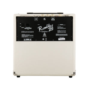 [PREORDER] Fender Rumble 25 V3 Bass Combo Amplifier, Ivory, 230V UK