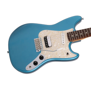 [PREORDER] Fender MIJ Limited Cyclone Electric Guitar, RW FB, Lake Placid Blue