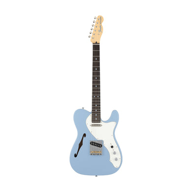 [PREORDER] Fender MIJ Limited Kusumi Color Telecaster Thinline Electric Guitar, RW FB, Kusumi Blue