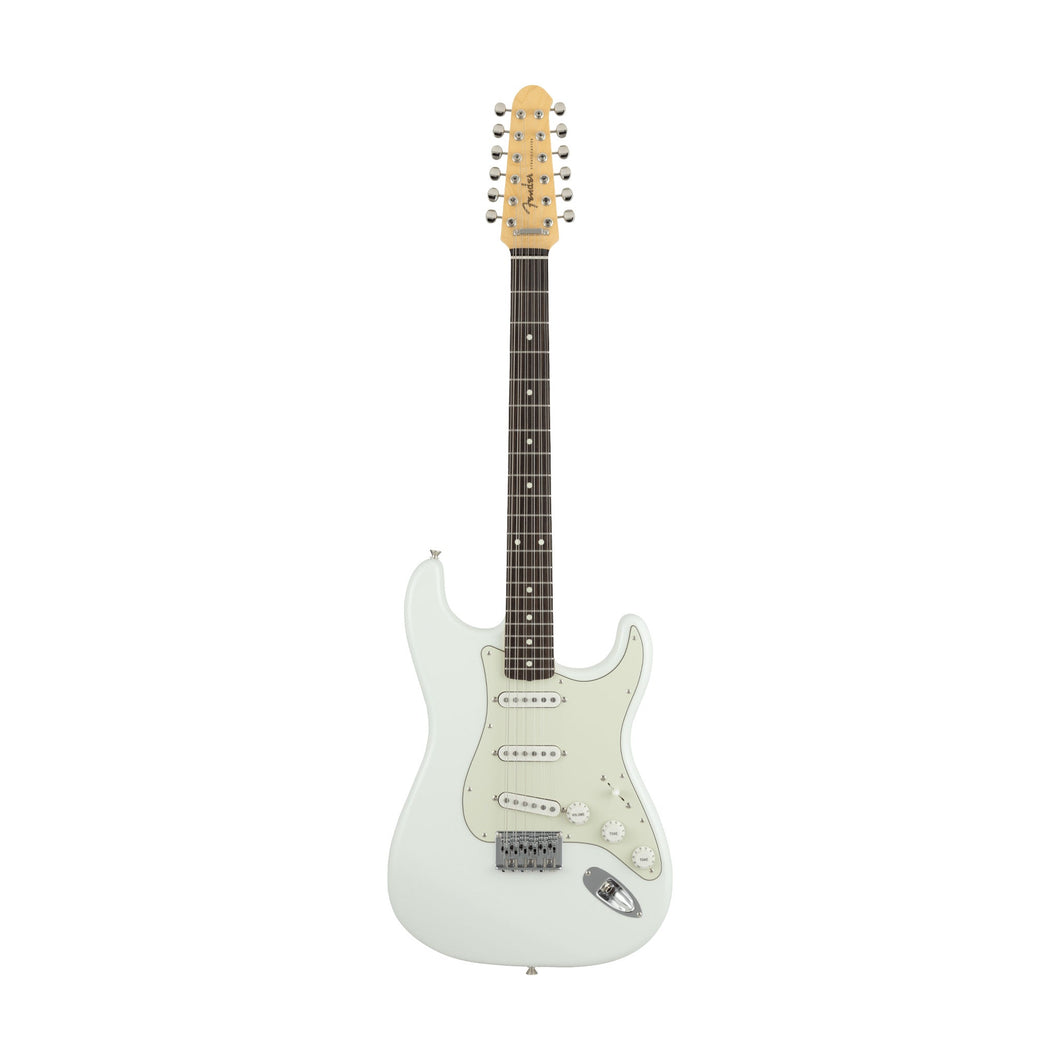 [PREORDER] Fender MIJ Limited Stratocaster XII Electric Guitar, RW FB, Olympic White