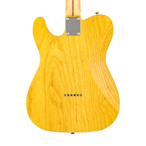 [PREORDER] Fender MIJ Limited Telecaster Electric Guitar, RW FB, Raw Ash Vintage Natural